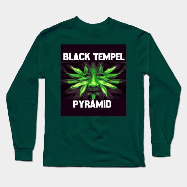 Black Tempel Pyrämid "Yeoman" Long Sleeve T-Shirt by Ethereal Mother Tapes